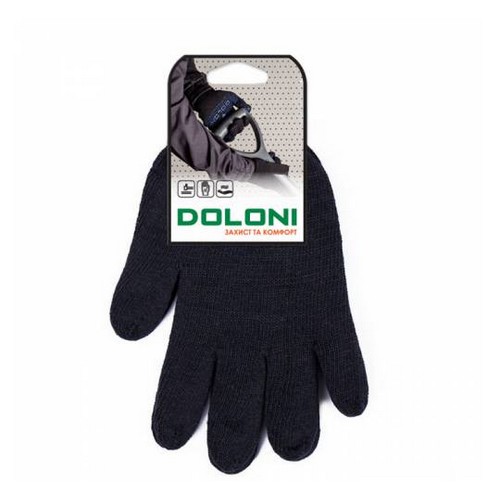 Рукавички трикотажні подвійні DOLONI 540 Універсал плюсКласс в’язання:10+7